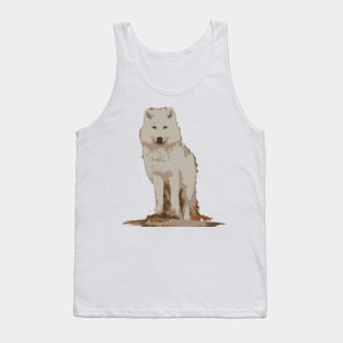 White wolf Tank Top